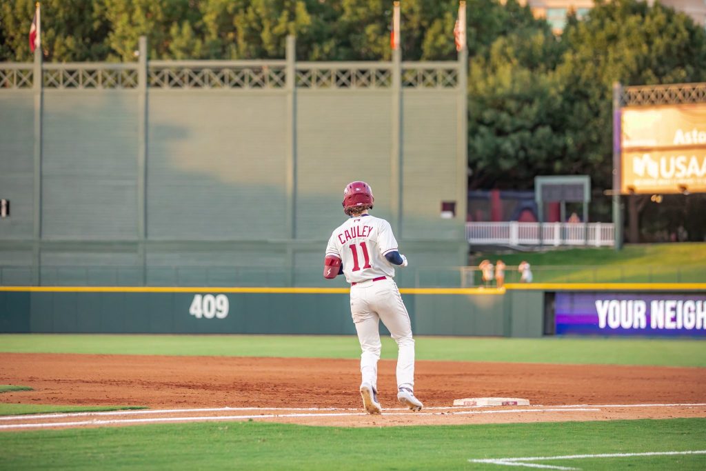 Frisco Roughrider baserunner