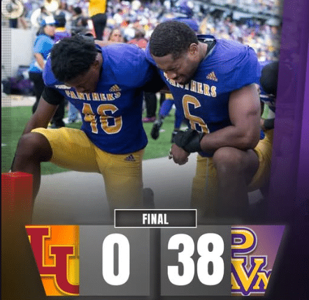 PV vs Lincoln Football game final score 0-38