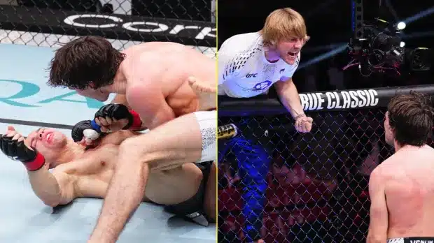 Paddy Pimblett goes wild