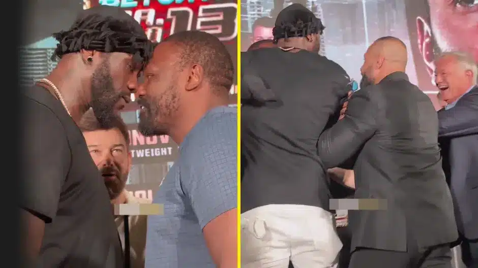 Derek Chisora and Deontay Wilder