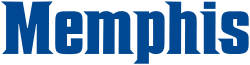 Memphis Tigers 1 Memphis Tigers primary wordmark.svg