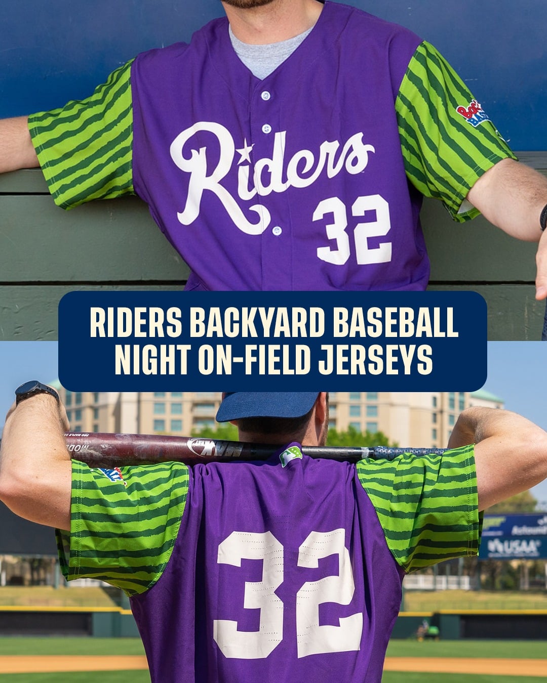 Riders backyards