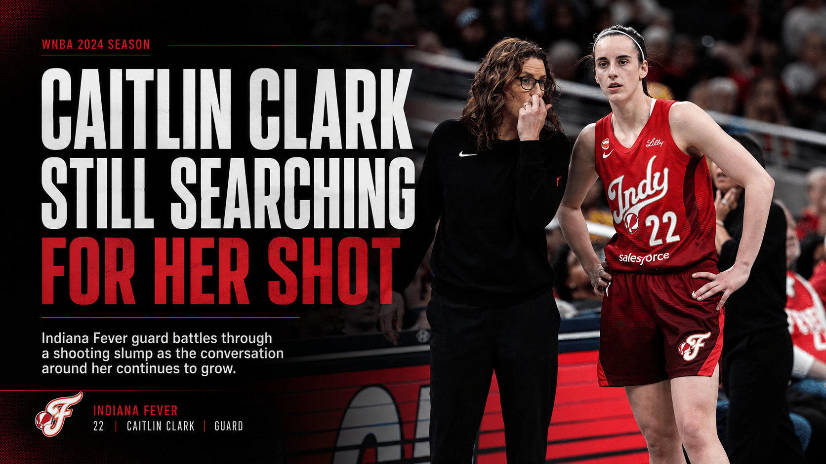 Caitlin Clark Slumps