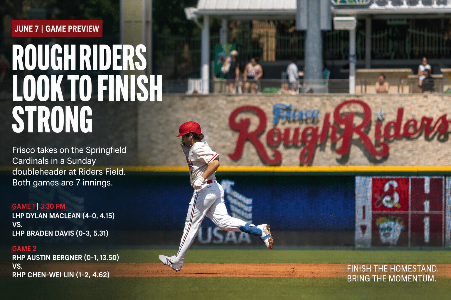 MiLB Baseball game preview at Riders Field