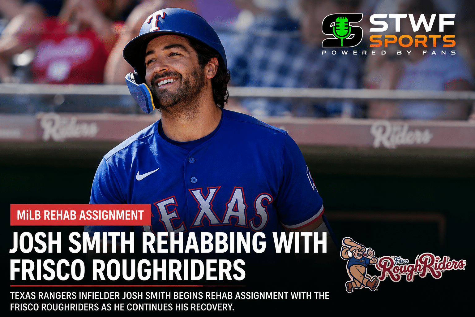 Josh Smith MLB Baseball player undergoing rehab assignment