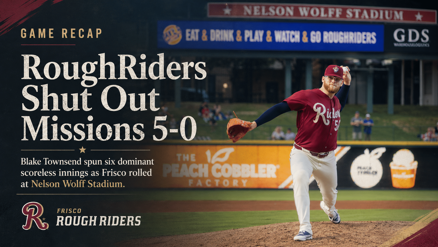 Riders Shutout Missions