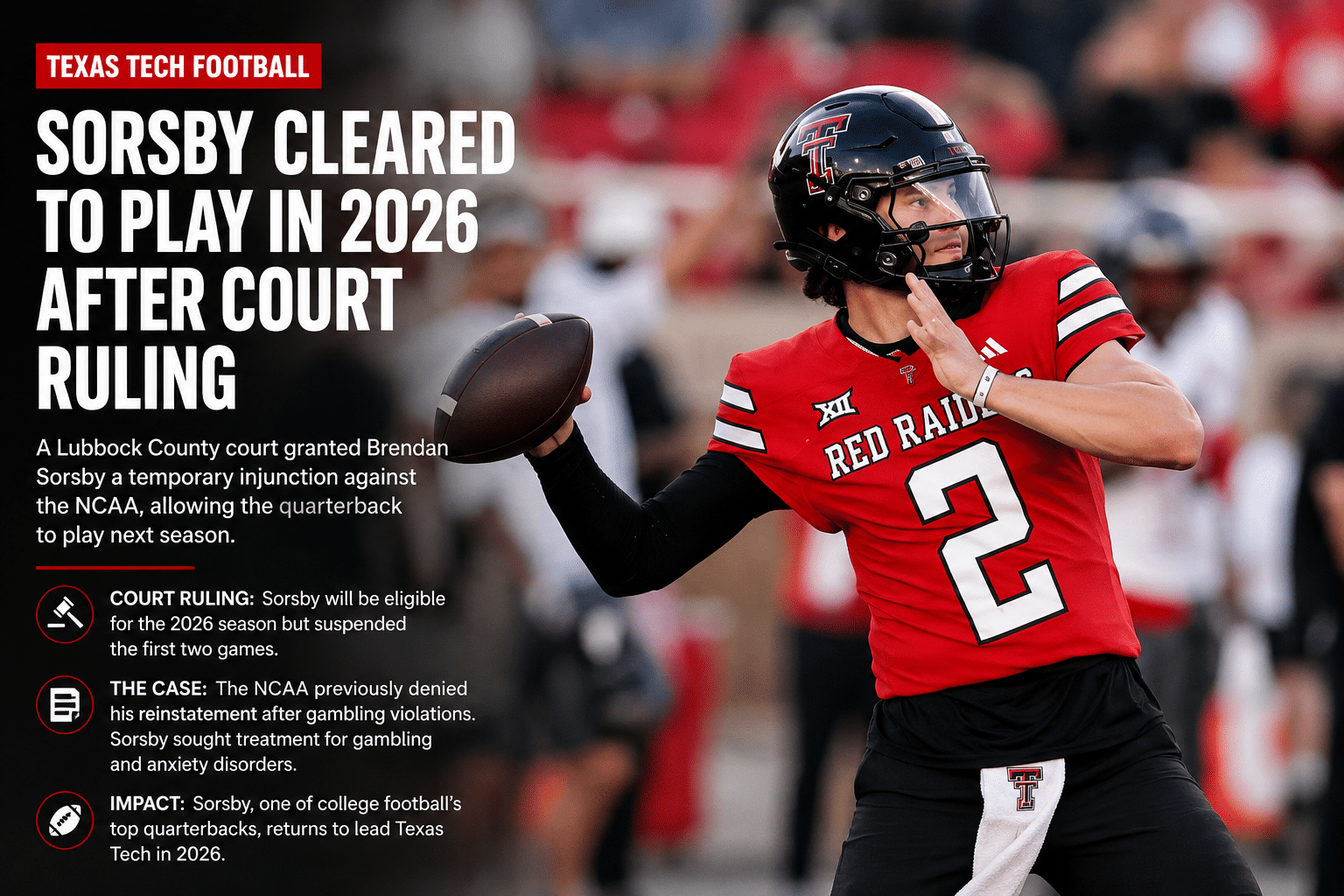 Sorsby Cleared to play