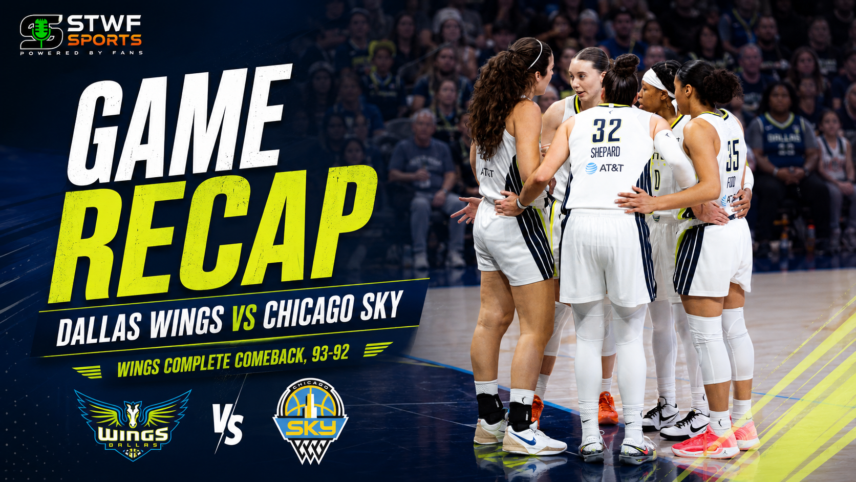 Wings vs SKy Game Recap