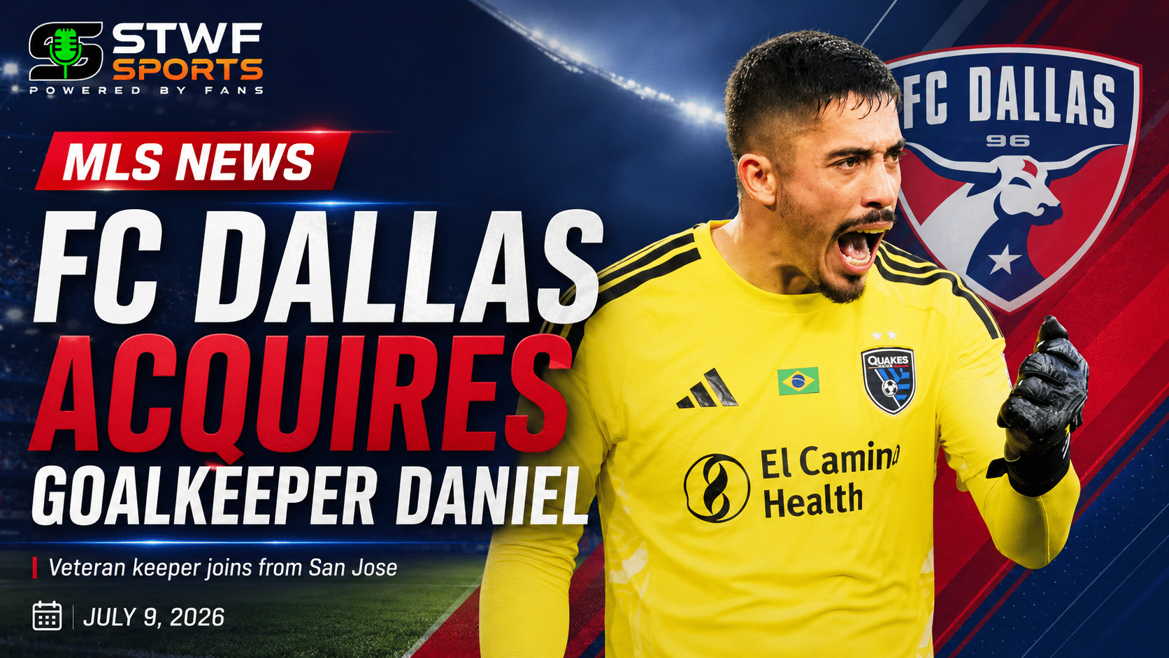 Goalkeeper Daniel