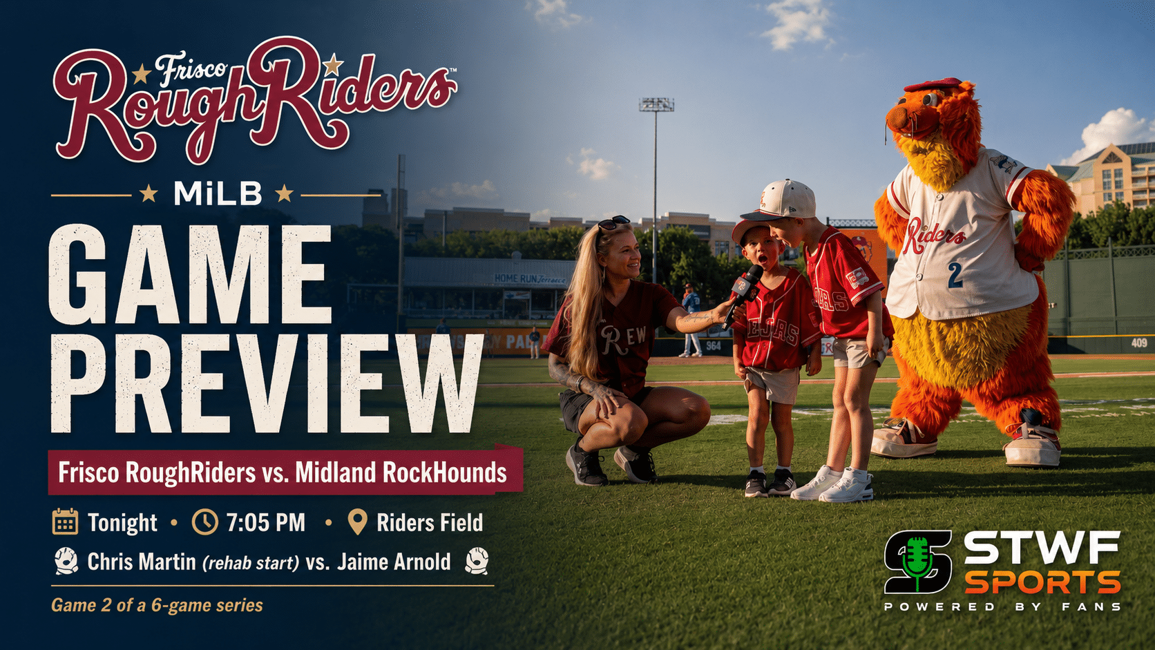 Riders Game Preview