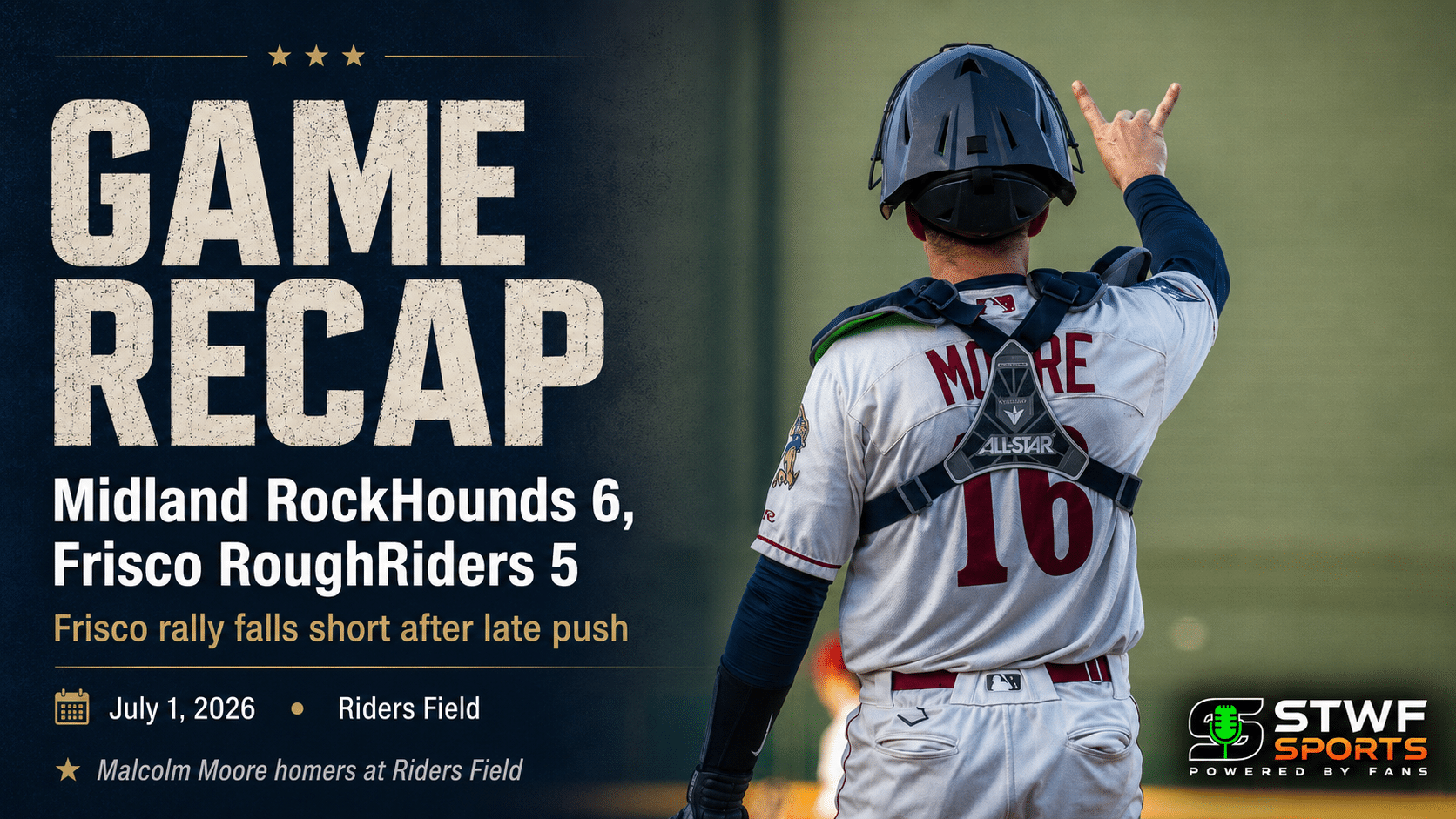 Riders Midland Recap
