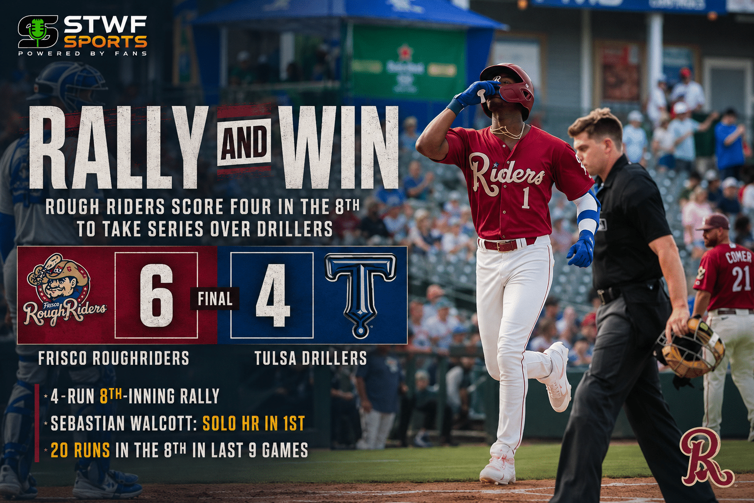 Riders vs Drillers Game Recap