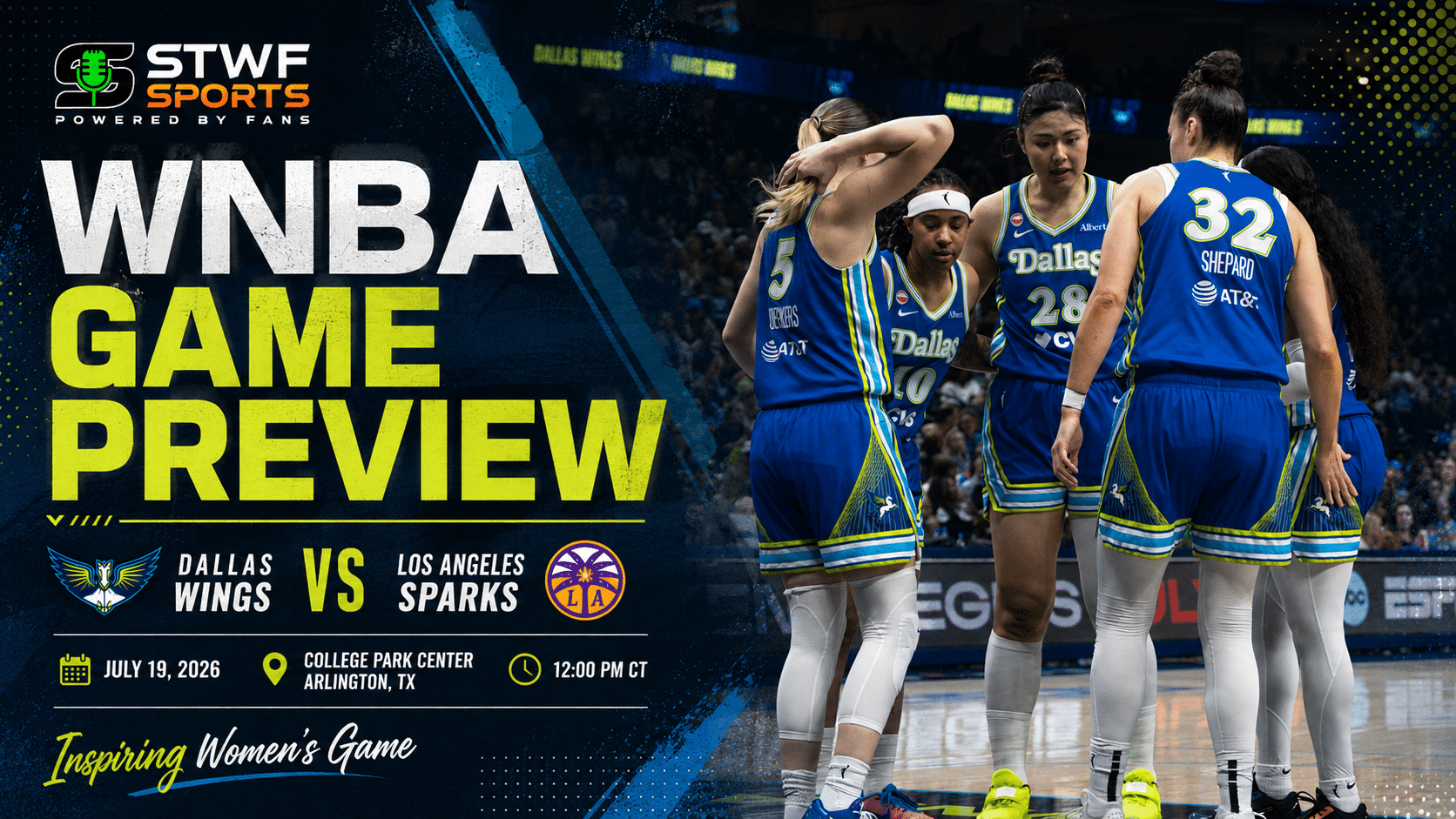 Wings vs Sparks Preview