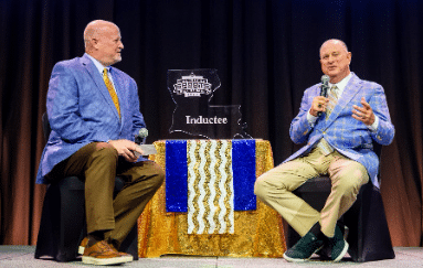John Brady (on right) at Louisiana Hall of Fame Induction (Photo Credit: Chris Reich)
