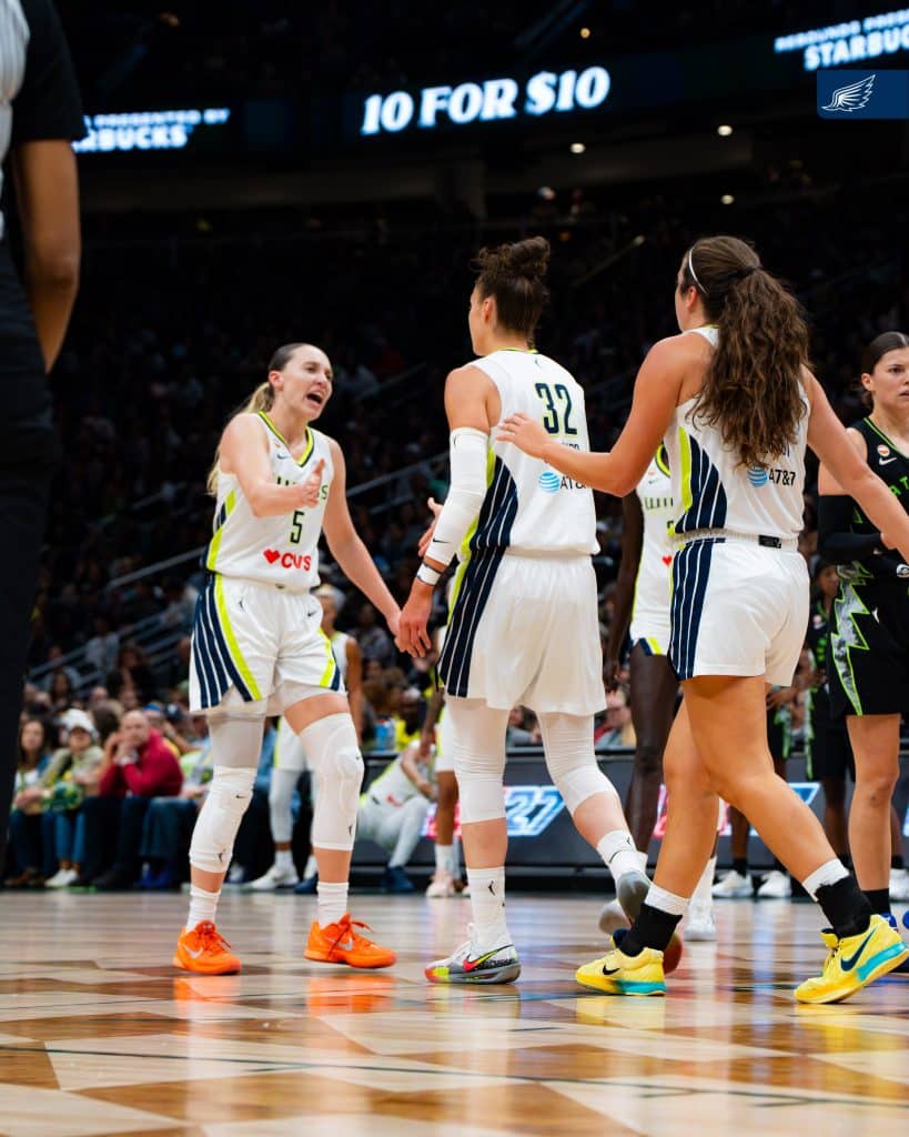 WNBA Recap: Dallas Wings Clinch No. 7 Seed With 103-91 Win Over Seattle in Regular-Season Finale 4 DSC06924