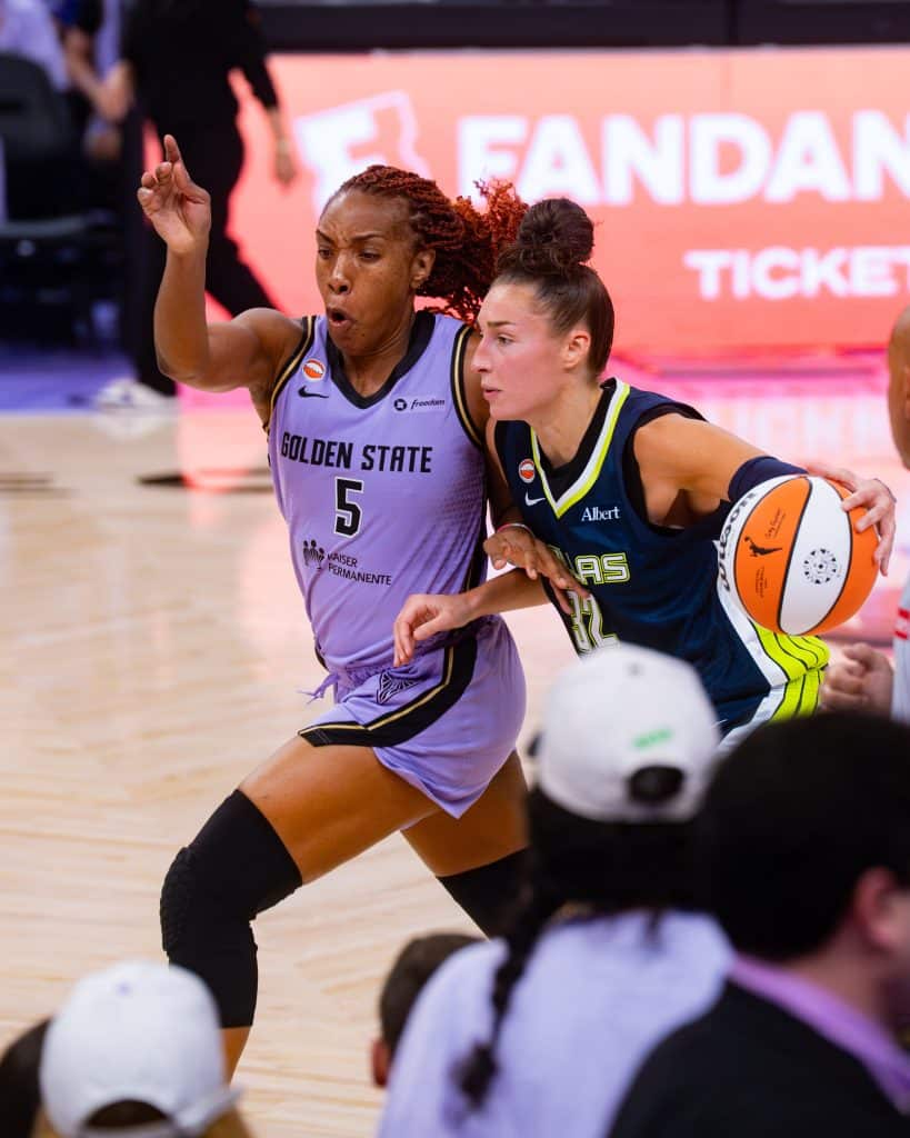 WNBA Recap: Golden State Pulls Away From Dallas Wings in Game 1 of WNBA First Round 2 DSC09754