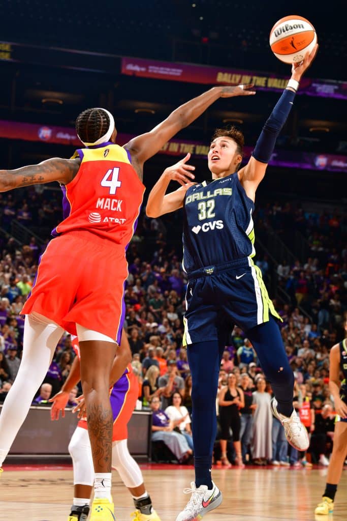 WNBA Recap: Paige Bueckers Sets Wings Scoring Record as Dallas Falls 87-86 to Phoenix 4 GettyImages 2295977255