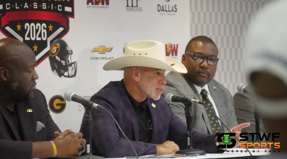 SWAC News: Respect, Rivalry and Real Talk State Fair Classic Coaches Set the Tone for Historic Cotton Bowl Showdown 12 State Fair Classic Press Conference 14