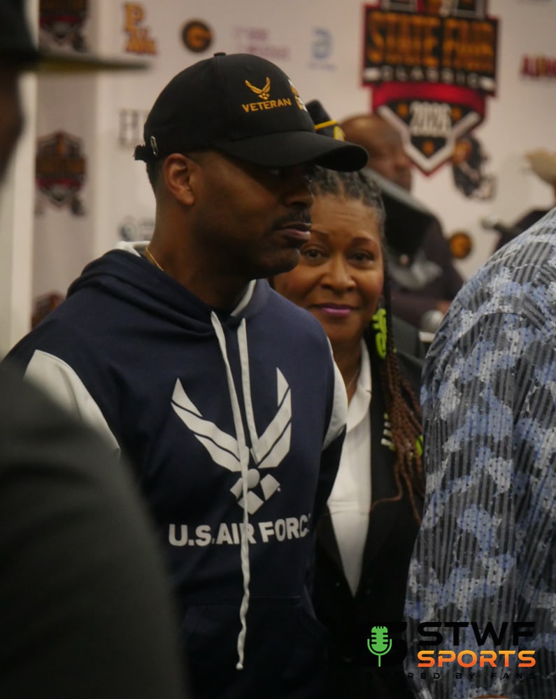 SWAC News: Respect, Rivalry and Real Talk State Fair Classic Coaches Set the Tone for Historic Cotton Bowl Showdown 13 State Fair Classic Press Conference 15