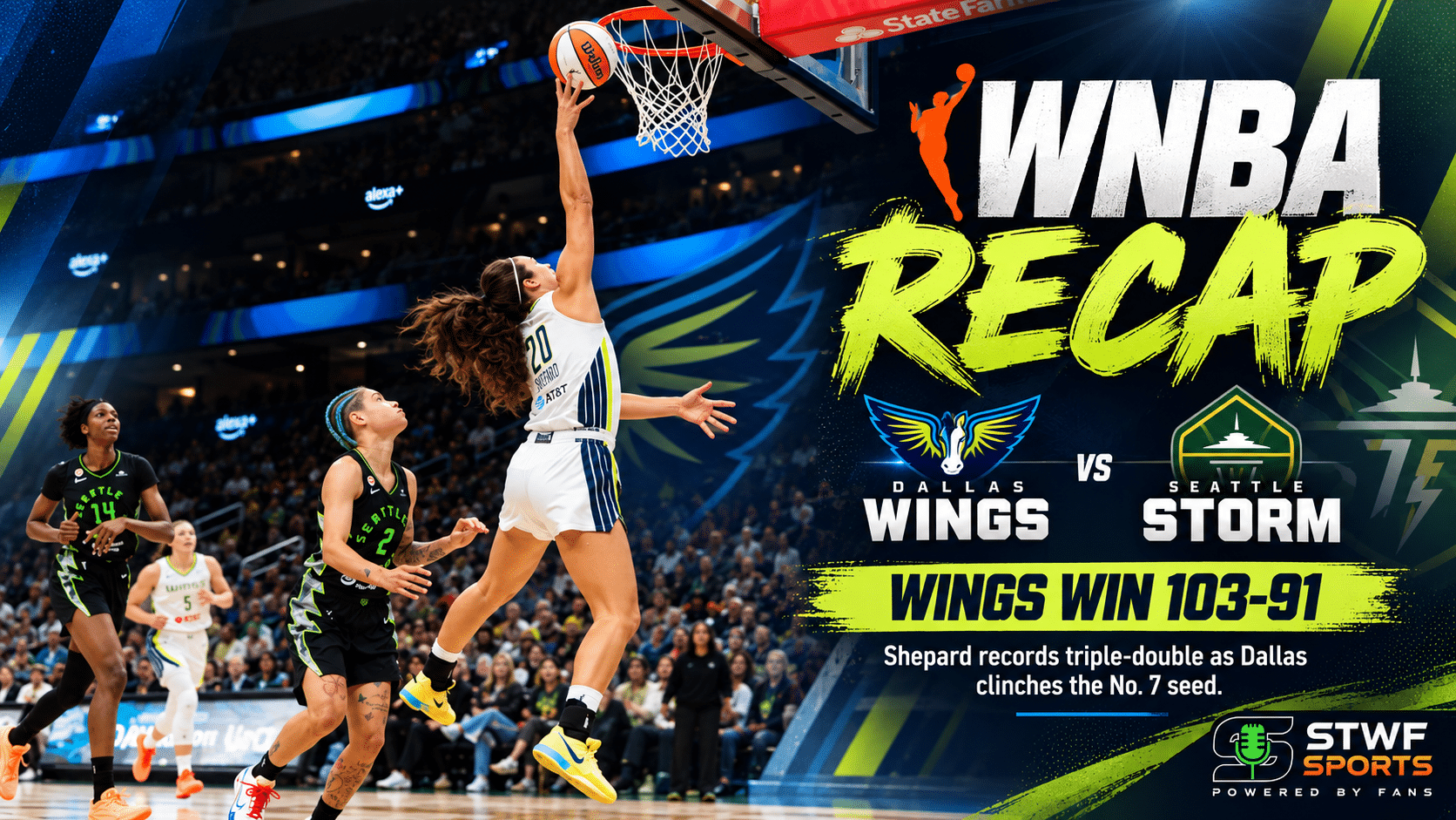 Storm vs Wings Recap