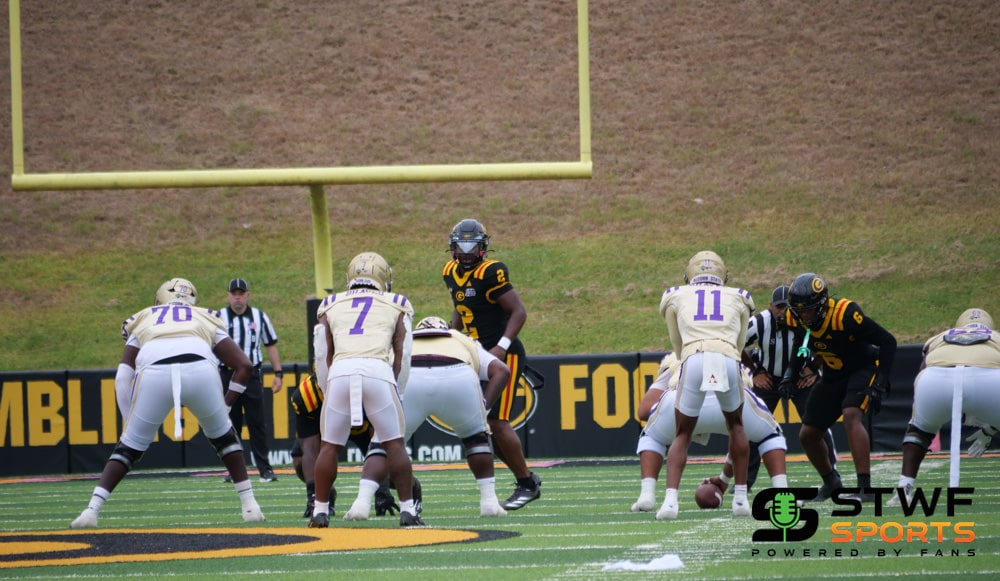 SWAC Recap: Grambling State Stuns Alcorn State 63-59 With Late Homecoming Comeback 4 Grambling vs Prairie View Sideline 10