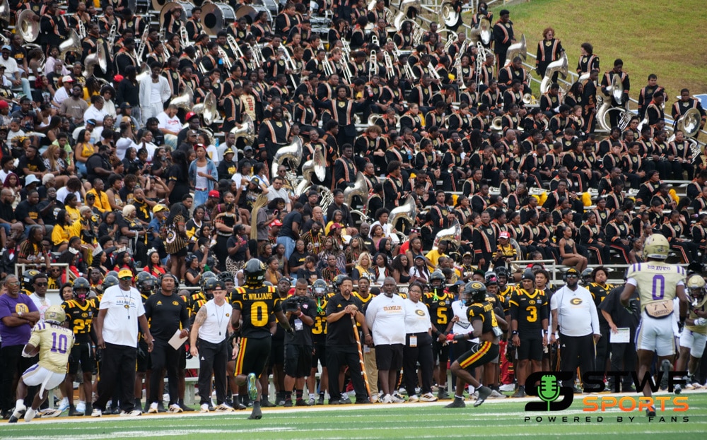 SWAC Recap: Grambling State Stuns Alcorn State 63-59 With Late Homecoming Comeback 5 Grambling vs Prairie View Sideline 11