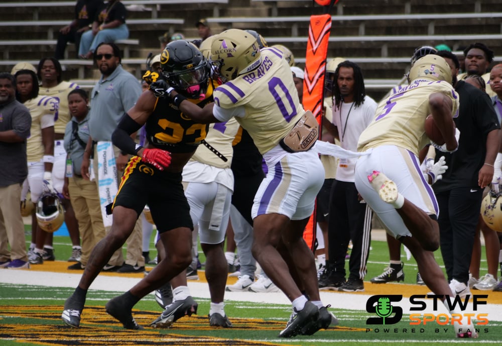 SWAC Recap: Grambling State Stuns Alcorn State 63-59 With Late Homecoming Comeback 8 Grambling vs Prairie View Sideline 15
