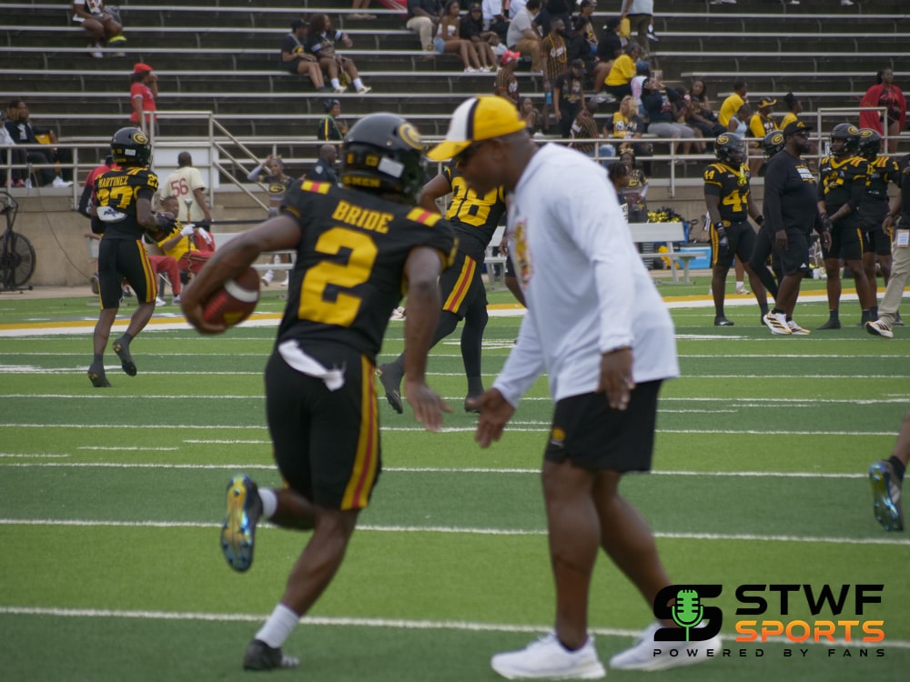 SWAC Recap: Grambling State Stuns Alcorn State 63-59 With Late Homecoming Comeback 10 Grambling vs Prairie View Sideline 63